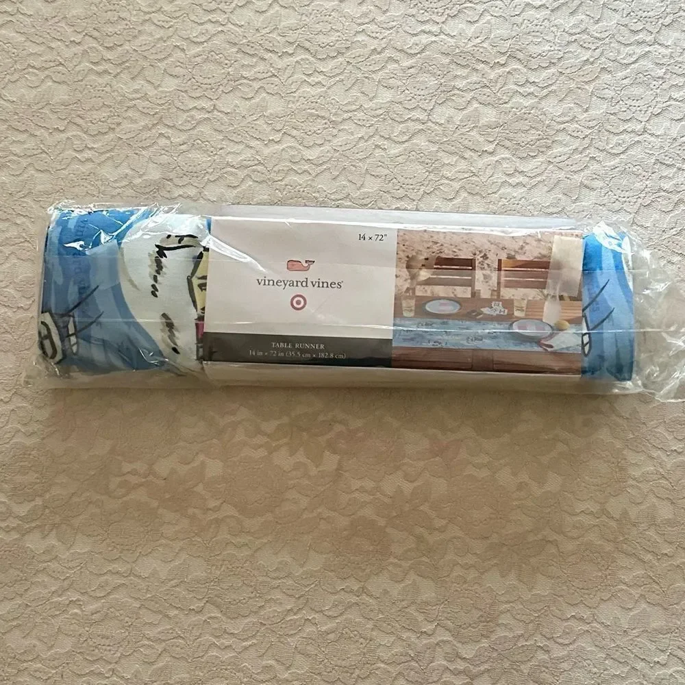 Vineyard Vines Nautical Table Runner